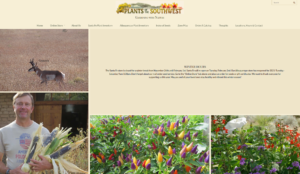 screenshot of Plants of the Southwest website